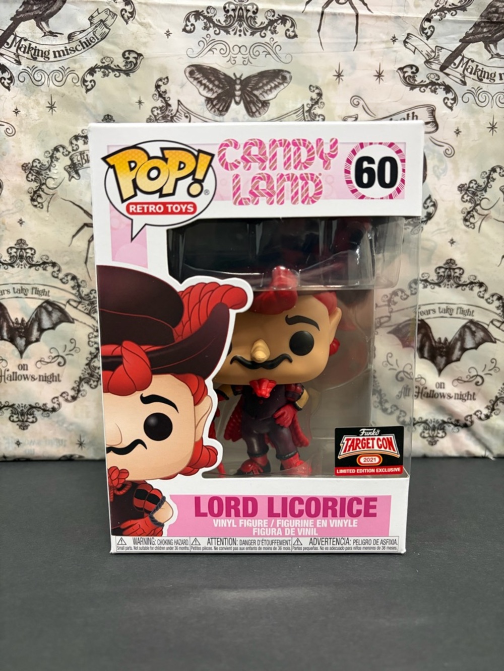 Funko Pop! Retro Toys 2021 Target Con Exclusive Candy Land Lord Licorice 60